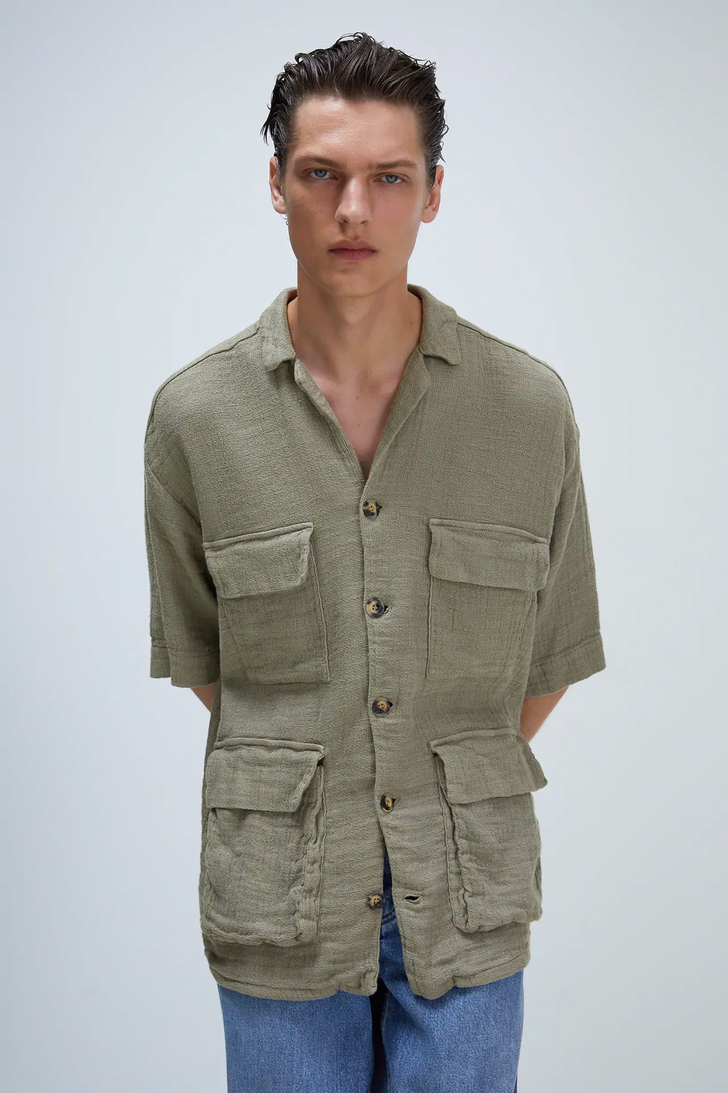 Linen Overshirt